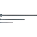 Ejecteurs tubulaires / tête cylindrique / acier à outils / nitruré / diamètre de tige, longueur configurable
