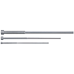 Ejector pins / cylindrical head / tool steel / nitrided / stepped / tip diameter, length configurable
