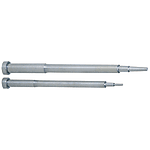 Core pins / head shape selectable / HSS / double stepped / conical tip / machined end / shank diameter configurable