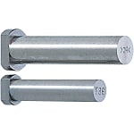 Core pins / cylindrical / with head / HSS / D, L 0.01mm / front side recessed engraved / inscription selectable