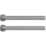 Perni di contorno / cilindrici / HSS, acciaio per utensili / d 0,005, L 0,01 mm / forma della faccia conica selezionabile / punta conica