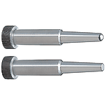 Contour core pins / cylindrical / HSS, tool steel / L 0.01mm / conical face shape selectable / lapped