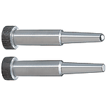 Contour core pins / cylindrical / HSS, tool steel / D,L 0,01mm / conical face shape selectable / lapped