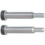Perni di contorno / cilindrici / HSS, acciaio per utensili / lappati / l 0,01 mm / a gradini / forma della faccia selezionabile