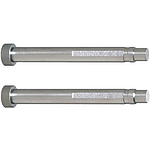 Perni con nucleo sagomato / cilindrici / HSS, acciaio per utensili / sfiato a gas / l 0,01 mm / a gradini / sfiato a gas / forma della faccia selezionabile