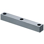 Sliding guide rails / steel / oil groove selectable / dimensions configurable