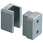 Block centring units / steel alloy / hardened / large version