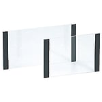 Plaques acryliques / transparent / dimensions configurables