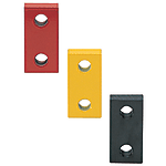 Dispositifs de sécurité d'ouverture de moule / plats / colorés / trou de passage / trou oblong