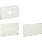 Heat protection plates / without hole pattern / configurable
