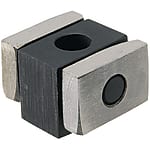 Holder for inclined posts / loose core / sliding / oil-free