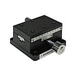 Positioniertische / XWG / Aluminium / X-Achse / Schwalbenschwanzführung / Zahnstangen-Antrieb / ±12/±60 mm