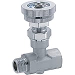 Needle Valve with PT Male Threads / Stainless Steel