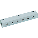 Manifold Hydraulic / Outlets 1 Side / 2 Inlets