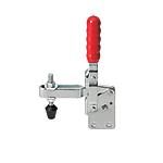 Toggle Clamp, Vertical Type, Straight Base, Clamp Bolt Adjustable, Clamping Force 3,332 N