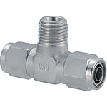 Couplings for Tubes / Nut and Sleeve Integrated / Tees