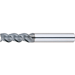 DLC Coated Carbide Square End Mill for Aluminum Machining, 3-Flute / 3D Flute Length (Regular) Model