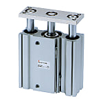 Compact Guide Cylinder, Slide Bearing, MGQM Series