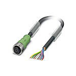Sensor / actuator cable SAC-8P- 1,5-PUR