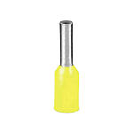 Ferrule 1 x 1 mm² x 6 mm Partially insulated