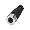 Konfektionierbare M12 Steckverbinder