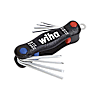 Wiha Multitool Mini PocketStar® Schlitz, Phillips, Innensechskant 8-tlg. in Blister