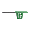 Wiha Stiftschlüssel mit Fähnchengriff TORX® schwarzoxidiert