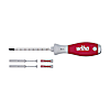 Wiha Dübellochschläger Set SoftFinish® mit 6 mm Rundklinge und 4 Dübeln