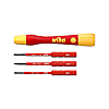 Wiha Feinschraubendreher Set PicoFinish® slimVario® electric 4-tlg. mit slimBits