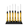 Wiha Feinschraubendreher Set PicoFinish® ESD Schlitz, Phillips 7-tlg. inkl. Halter