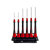 Wiha Feinschraubendreher Set PicoFinish® Sechskant-Kugelkopf 7-tlg. inkl. Halter