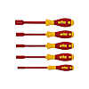 Wiha Schraubendreher Set SoftFinish® electric Sechskant-Steckschlüssel 5-tlg.