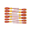 Wiha Schraubendreher Set SoftFinish® electric slimFix gemischt 12-tlg.