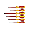 Wiha Schraubendreher Set SoftFinish® electric slimFix Schlitz, Phillips 6-tlg.