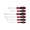 Wiha Schraubendreher Set SoftFinish® Schlitz, Pozidriv 6-tlg.