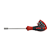 Wiha Schraubendreher mit Bit Magazin magnetisch gemischt mit 8 Bits, 1/4"