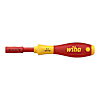 Wiha Schraubendreher mit Bithalter SoftFinish® electric slimVario für slimBits