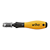 Wiha Schraubendreher mit Bithalter SoftFinish® ESD, mechanisch verriegelbar 1/4"