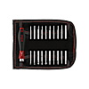 Wiha Schraubendreher mit Wechselklingen Set SYSTEM 4 gemischt 12-tlg. inkl. Rolltasche