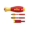 Wiha Drehmoment Set easyTorque Adapter electric 2,8 Nm mit slimVario® Halter und slimBits SL/PZ 4-tlg.