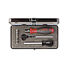 Wiha Drehmoment-Schraubendreher Set TorqueVario®-S 0,8-5,0 Nm gemischt 14-tlg variabel einstellbare Drehmomentbegrenzung inkl. Box