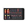 Wiha Drehmoment-Schraubendreher Set TorqueVario®-S electric 0,8-5,0 Nm gemischt 14-tlg. variabel einstellbare Drehmomentbegrenzung inkl. Falttasche
