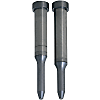 Pilot pins / cylindrical head / stepped / truncated cone tip / TiCN / VHM