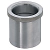 Sliding guide bushes with collar for stripper plates / oil grooves / m5 / press-fit sleeve / steel