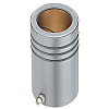 Guide bushes / steel-copper alloy / grease nipples, oil grooves 
