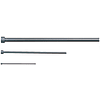 Ejecteurs tubulaires / tête cylindrique / acier à outils / nitruré / longueur configurable