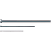 Ejecteurs tubulaires / tête cylindrique / acier à outils / diamètre de tige, longueur configurable
