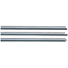 Perni di espulsione / testa appiattita su un lato / acciaio per utensili / nitrurato / estremità lavorata / lunghezza configurabile