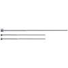 Ejecteurs tubulaires / tête cylindrique / acier inoxydable / à épaulement / diamètre de la pointe, longueur configurable
