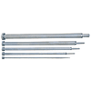 Precision core pins / head shape selectable / HSS / chamfered / conical tip / machined end / shaft tolerance -0.005 ─ 0